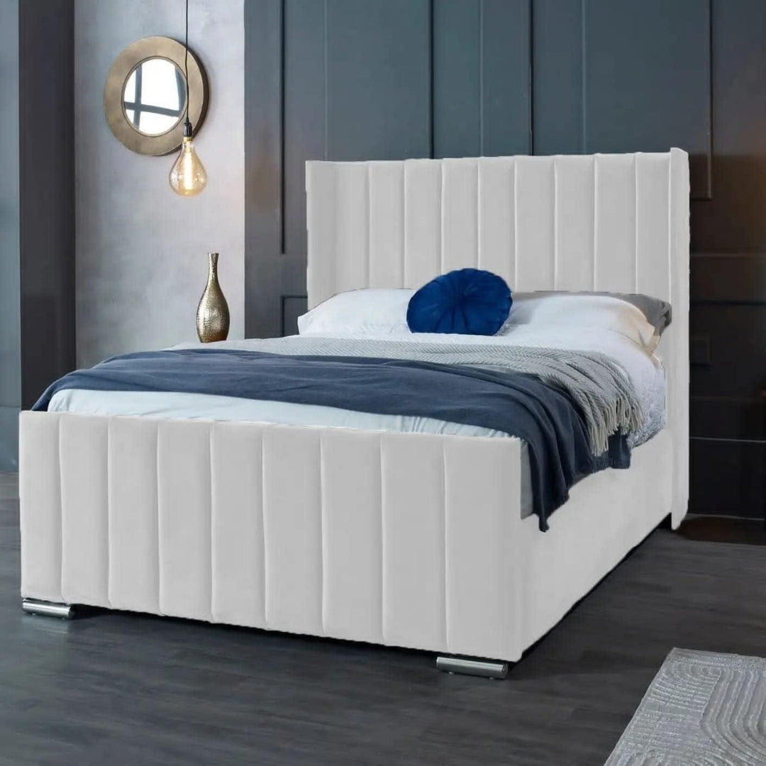 Bed with a Frame - Vienna Wingback Bed 2