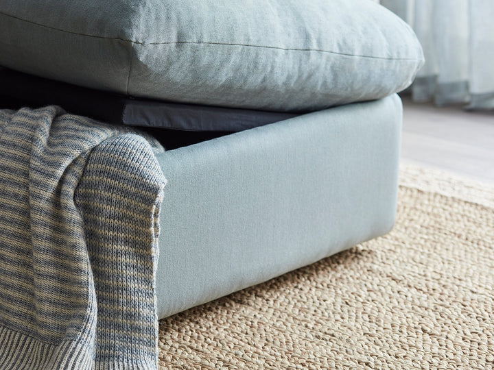 Small Footstool with Storage - Cozy Step Footstool