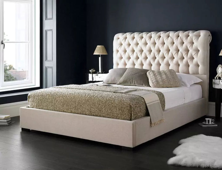 Bed Frame King Size - Richmond Scroll Bed