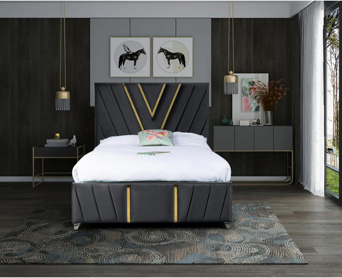 Bed Frame with Storage - Vianca Luxe Bed