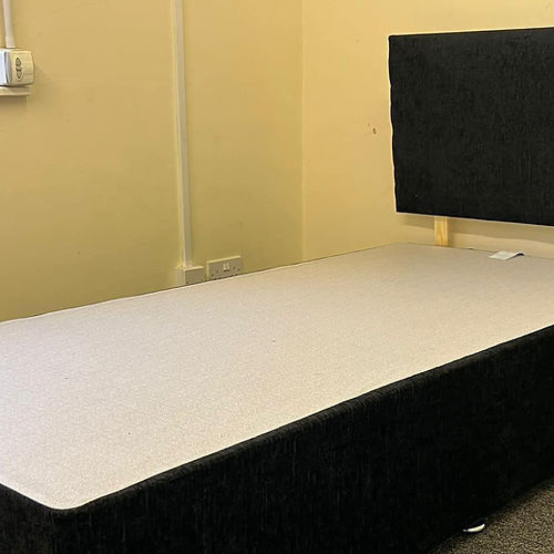 Divan Bed Frame - Apollo Grey Divan Bed With Frame