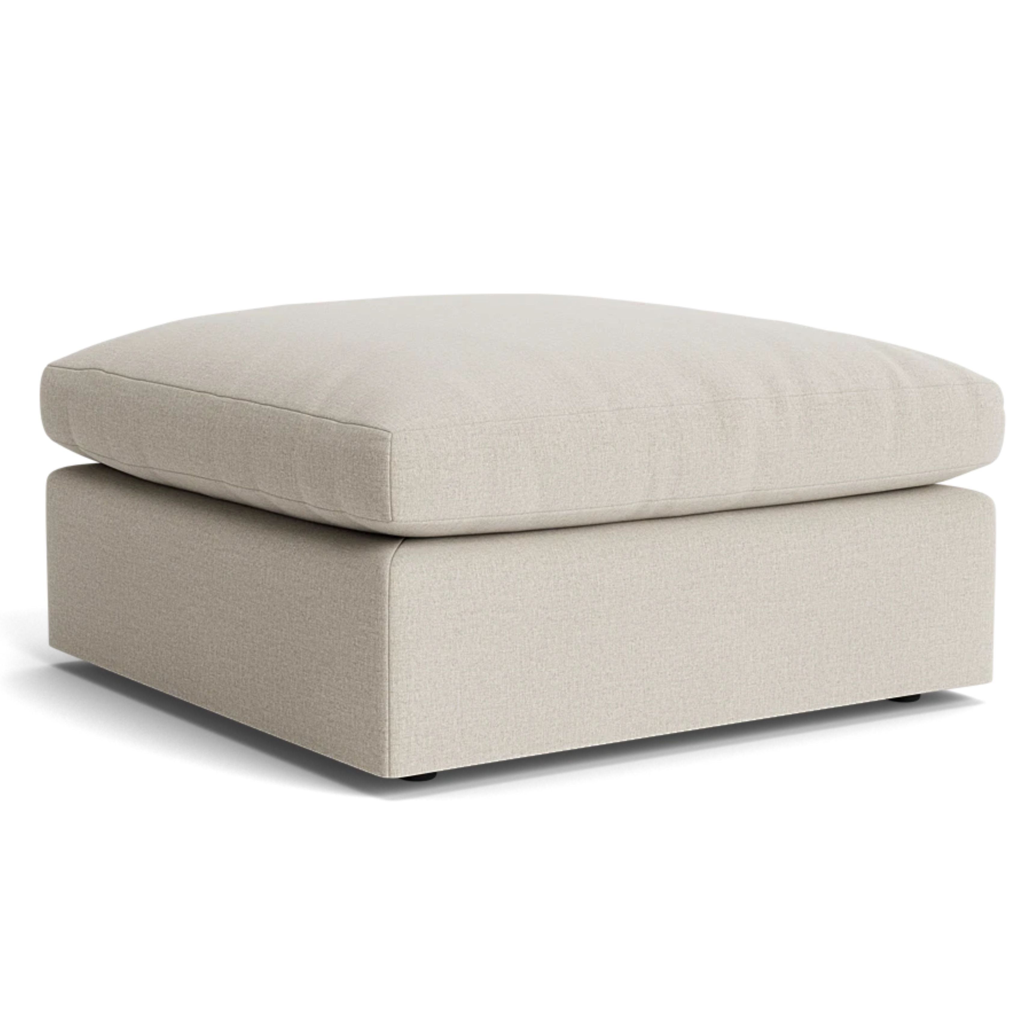 Grey Velvet Footstool - Ultimate Foot Relaxation