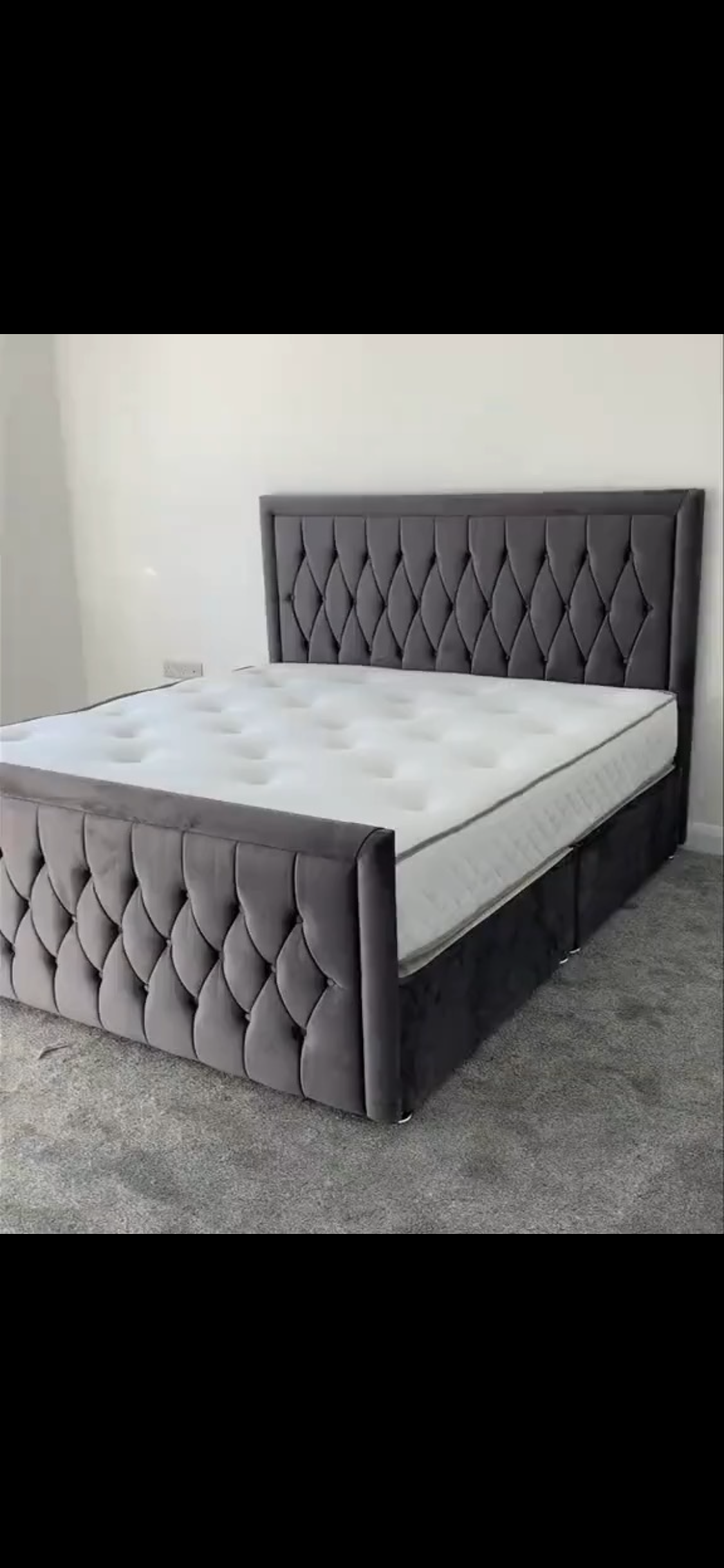 Ottoman Divan Bed / With Mattress