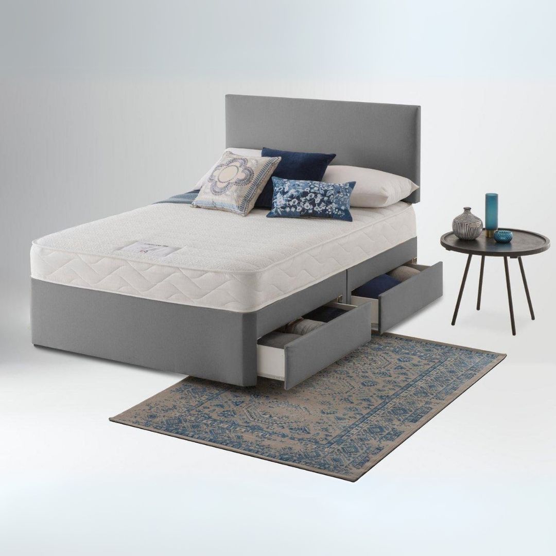 Kingsize Divan Bed - Lavish Divan Bed With Frame