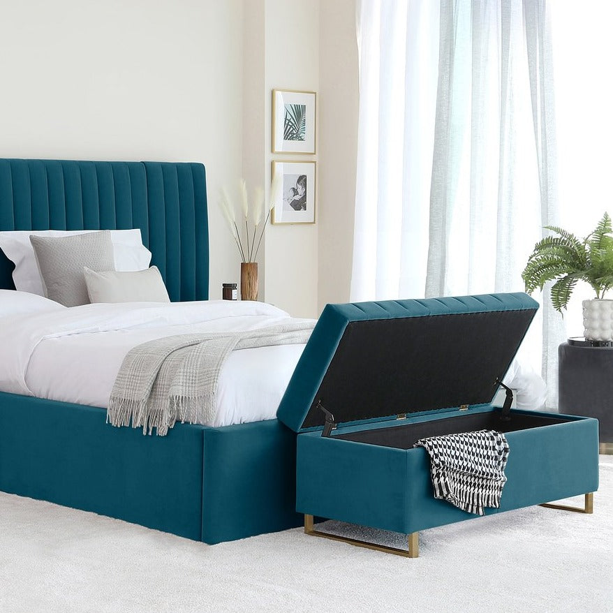 Storage Boxes For Clothes - Ottoman Storage Box