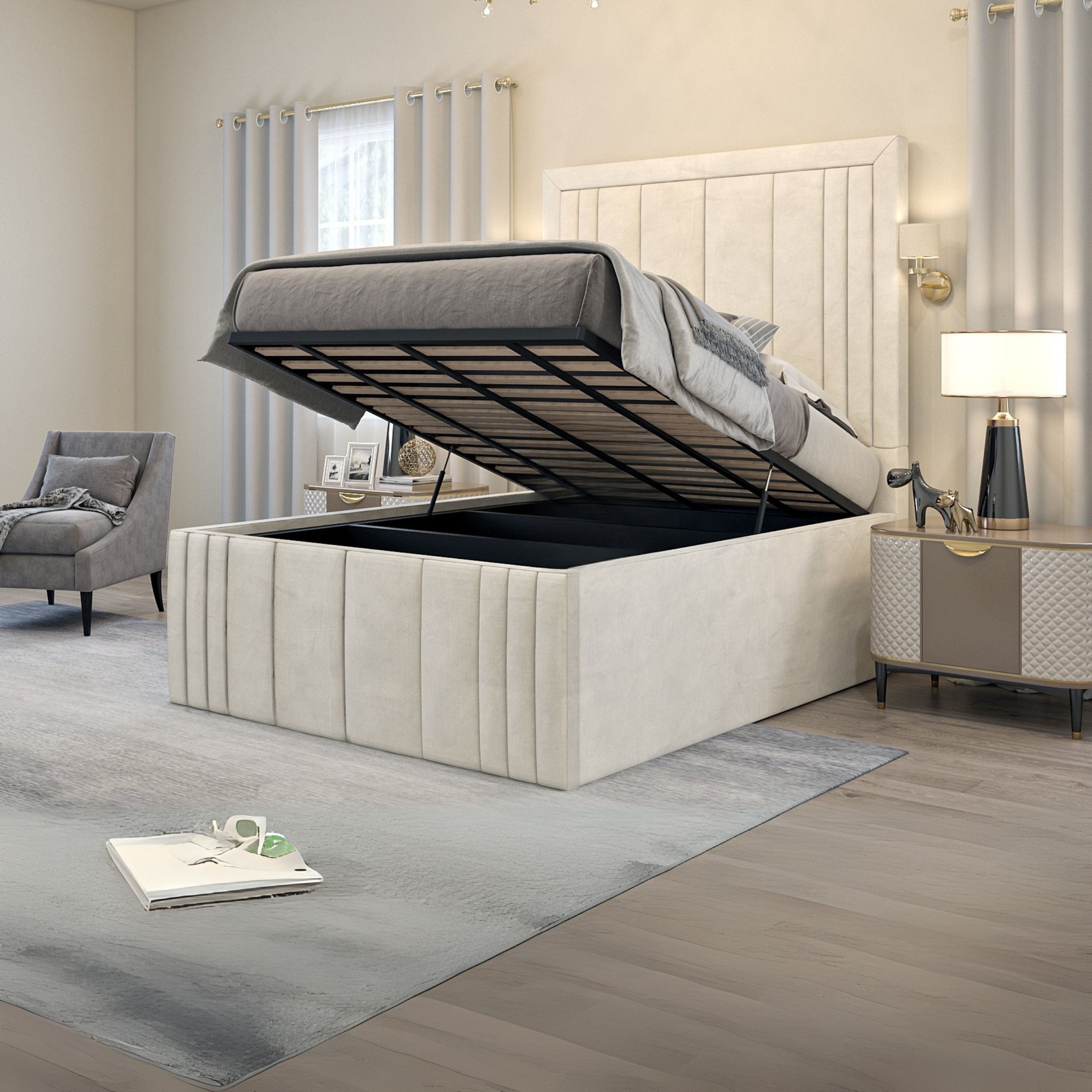 Upholstered Bed Frame - Nova Bed Frame 2