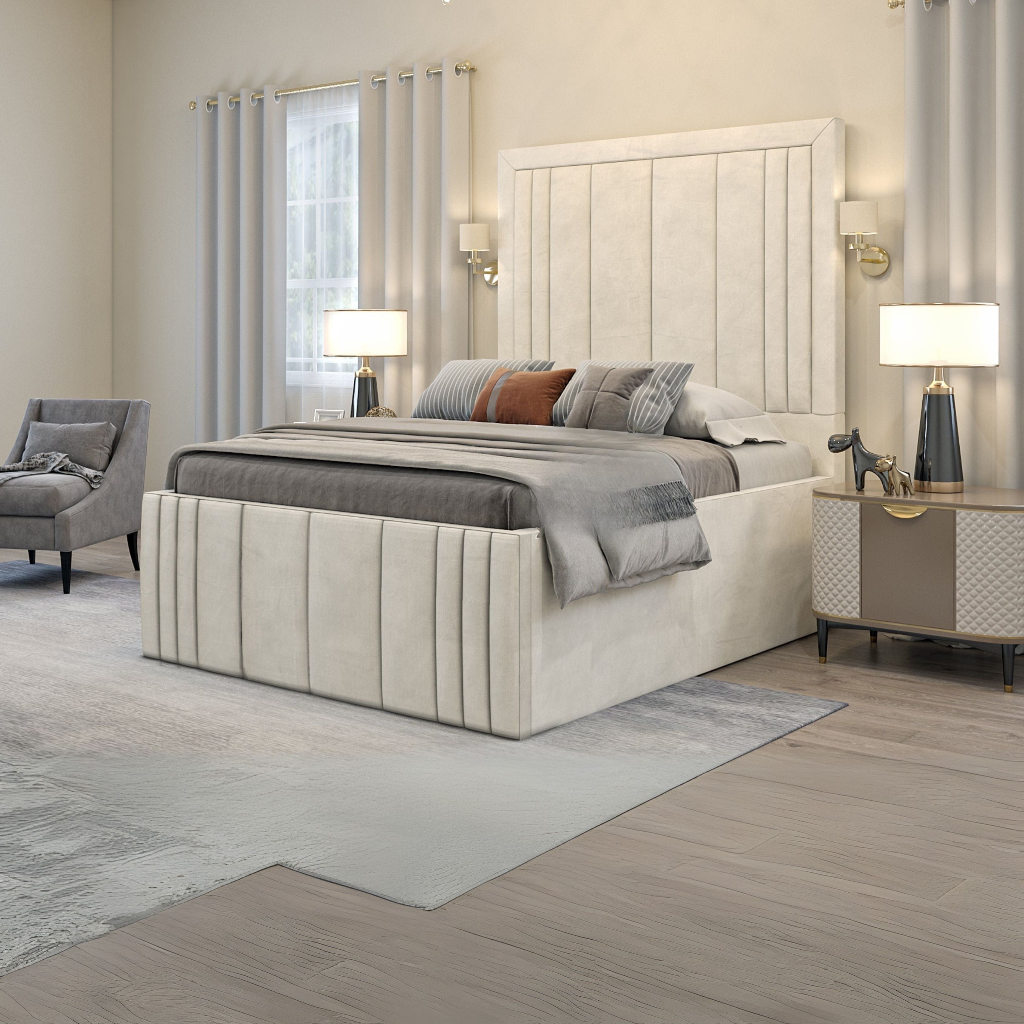 Upholstered Bed Frame - Nova Bed Frame 3